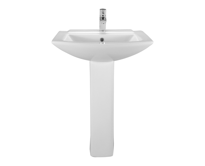 Buy CERA CONCORD Wash Basin with Full Pedestal at Best Prices